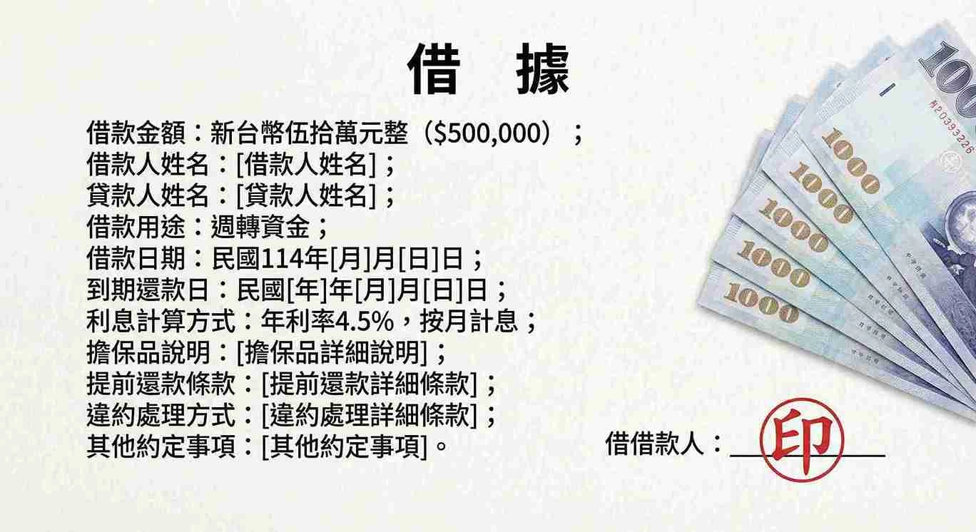 借據 vs 本票：差異在哪？我要怎麼選？